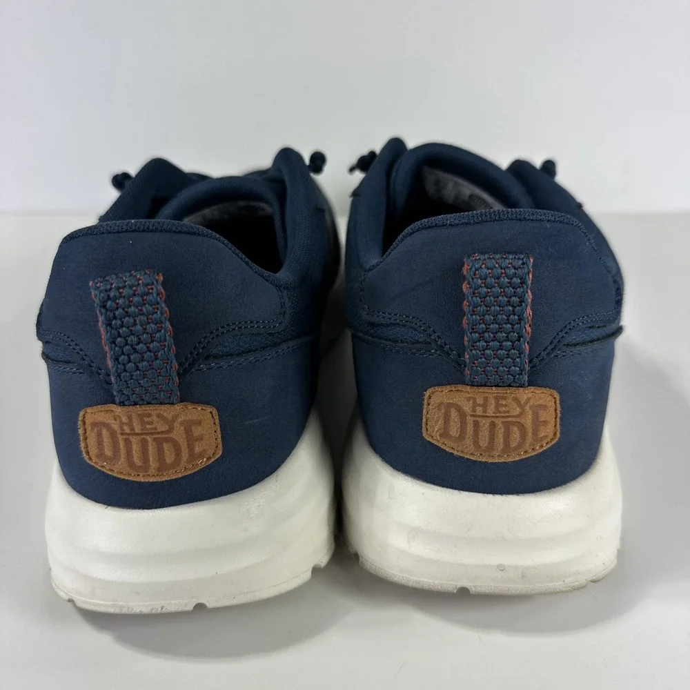 Hey‎ Dude Mens Sirocco Alta Essentials Shoes Sneaker Size 13 Navy Lightweight